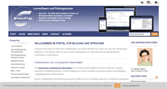 Desktop Screenshot of bildungsshop24.com