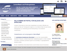 Tablet Screenshot of bildungsshop24.com
